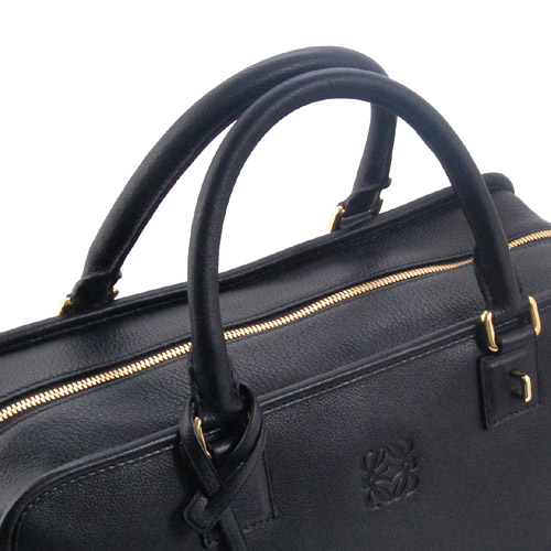 ロエベ LOEWE アマソナ ハンドバッグ ブラック&ゴールド 352.79.A22.1206
