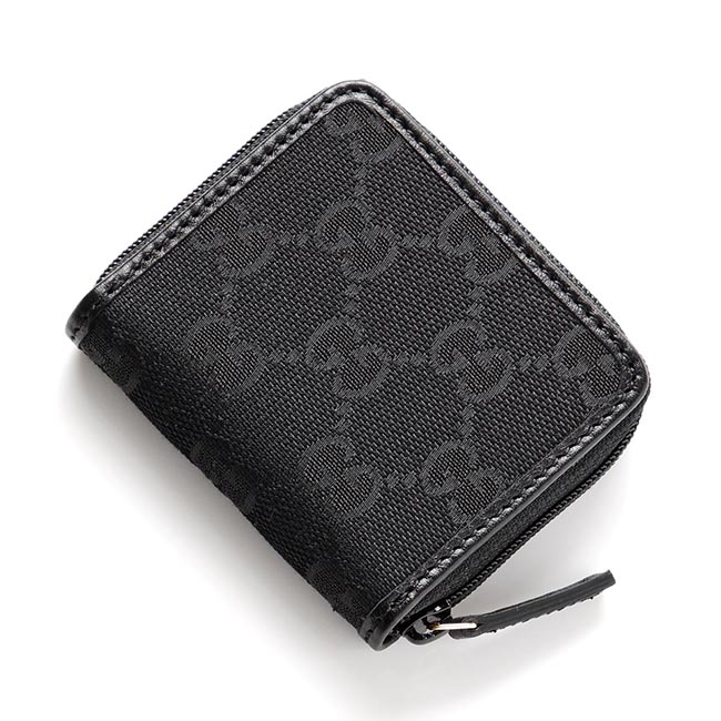 グッチ GUCCI コインケース GG CANVAS ブラック ブラック系 115255 fafxg 1000 レディース