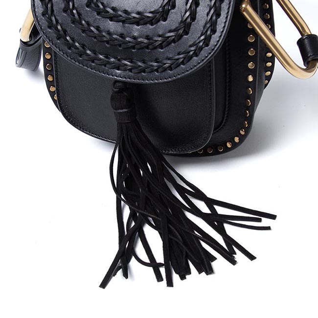 クロエ Chloe ショルダーバッグ HUDSON ハドソン LEATHER BLACK ブラック系 3s1220 h68 001 レディース
