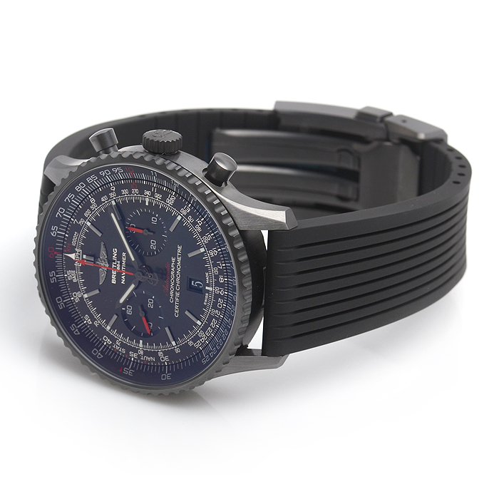 ブライトリング時計 ナビタイマー０１ ４６ｍｍ ブラックスチール M017B51PRB