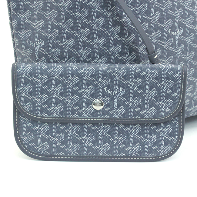 ゴヤール GOYARD サンルイPM SANT LOUIS PM AMALOUIS(PM) グレー  Goyard2020097