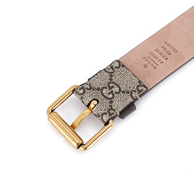 グッチ GUCCI タイガー＊スネーク GGスプリーム レザー ベルト 434520 K5W1T 8692